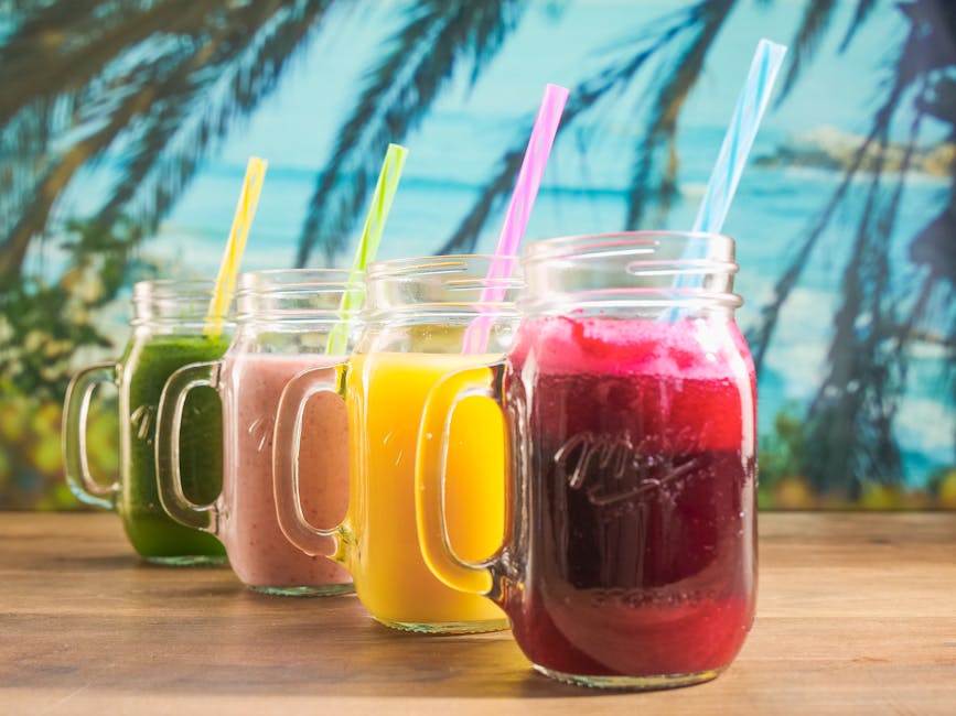 Taste the Rainbow: Colorful Smoothies